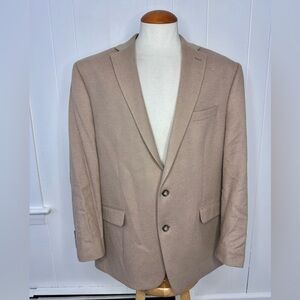 L. Ralph Lauren Wool Silk Cashmere Blazer